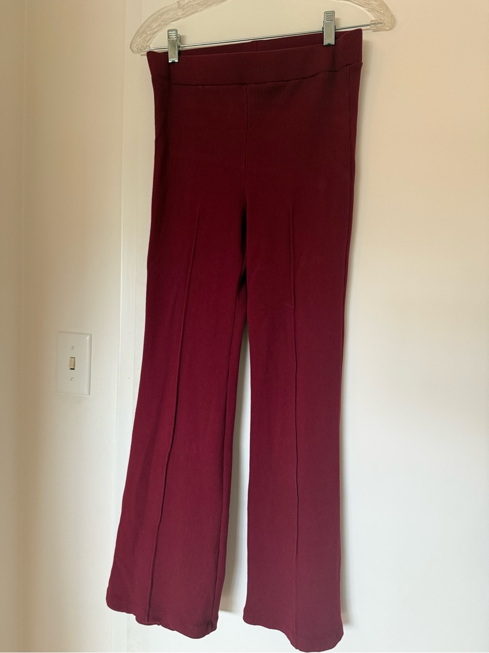 DONNI the Rib Kick Flare pant